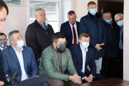 Павел Сумароков принял участие в рабочей поездке по Усольскому району